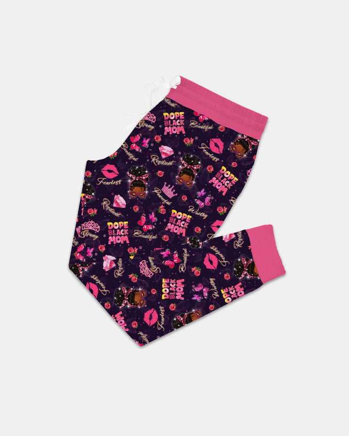 Dope Black Queen Bamboo Women Pajama Set