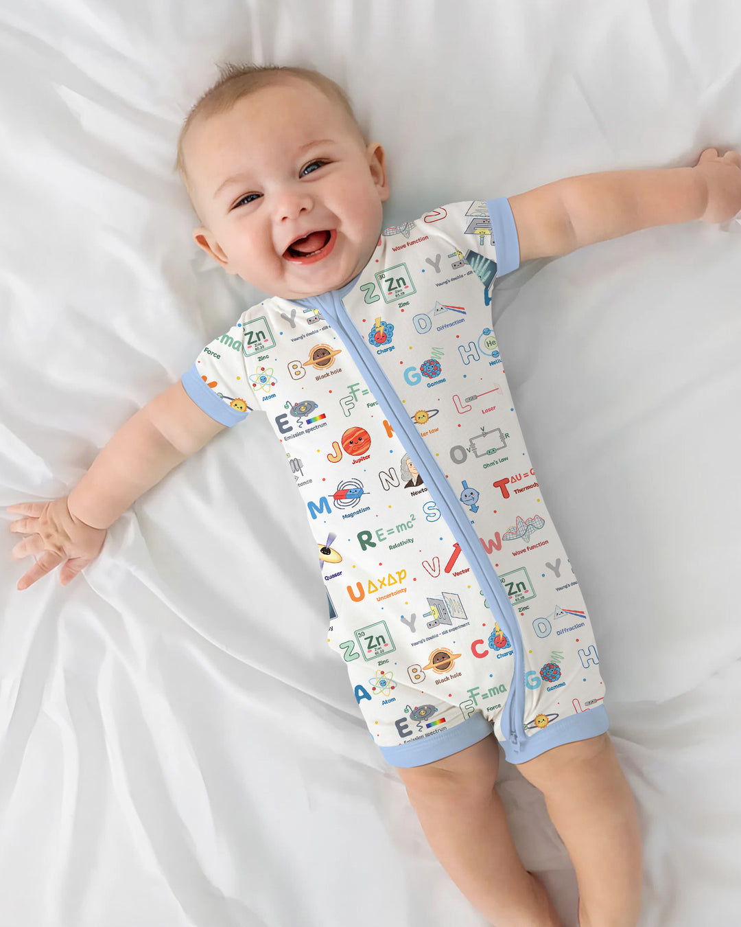 The Physics Alphabet Bamboo Shorty Zippy