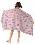God Says I Am Girl Bamboo Beach Towel