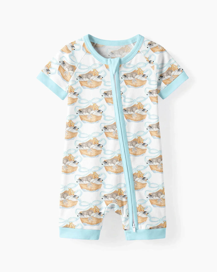 Noah's Ark Bamboo Shorty Zippy