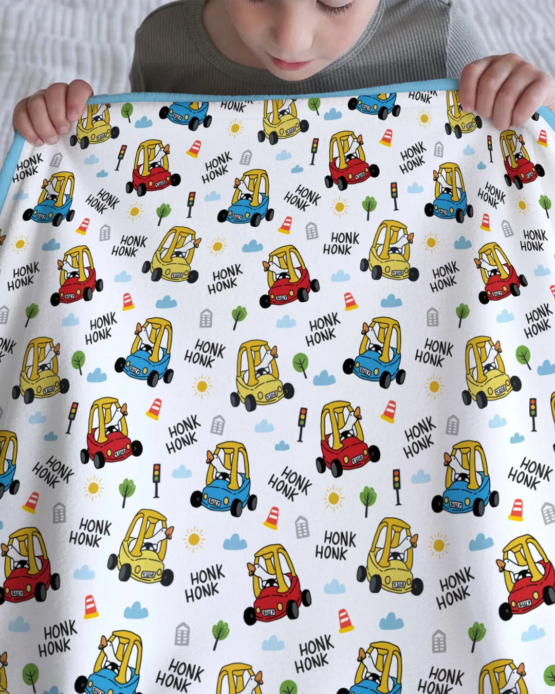 Honk Honk Silly Goose Bamboo Blanket