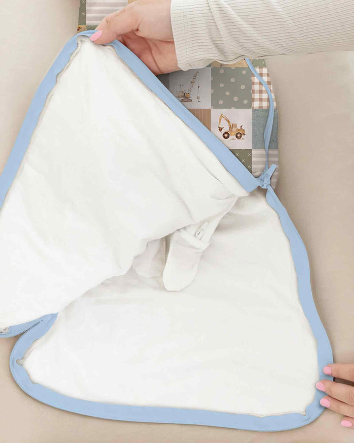 Construction Trucks Bamboo Sleep Bag