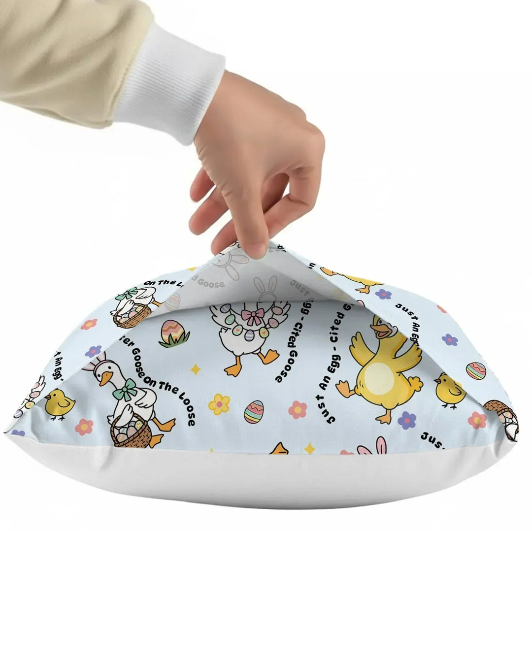 Easter Goose Family Matching Bamboo Pillow Case