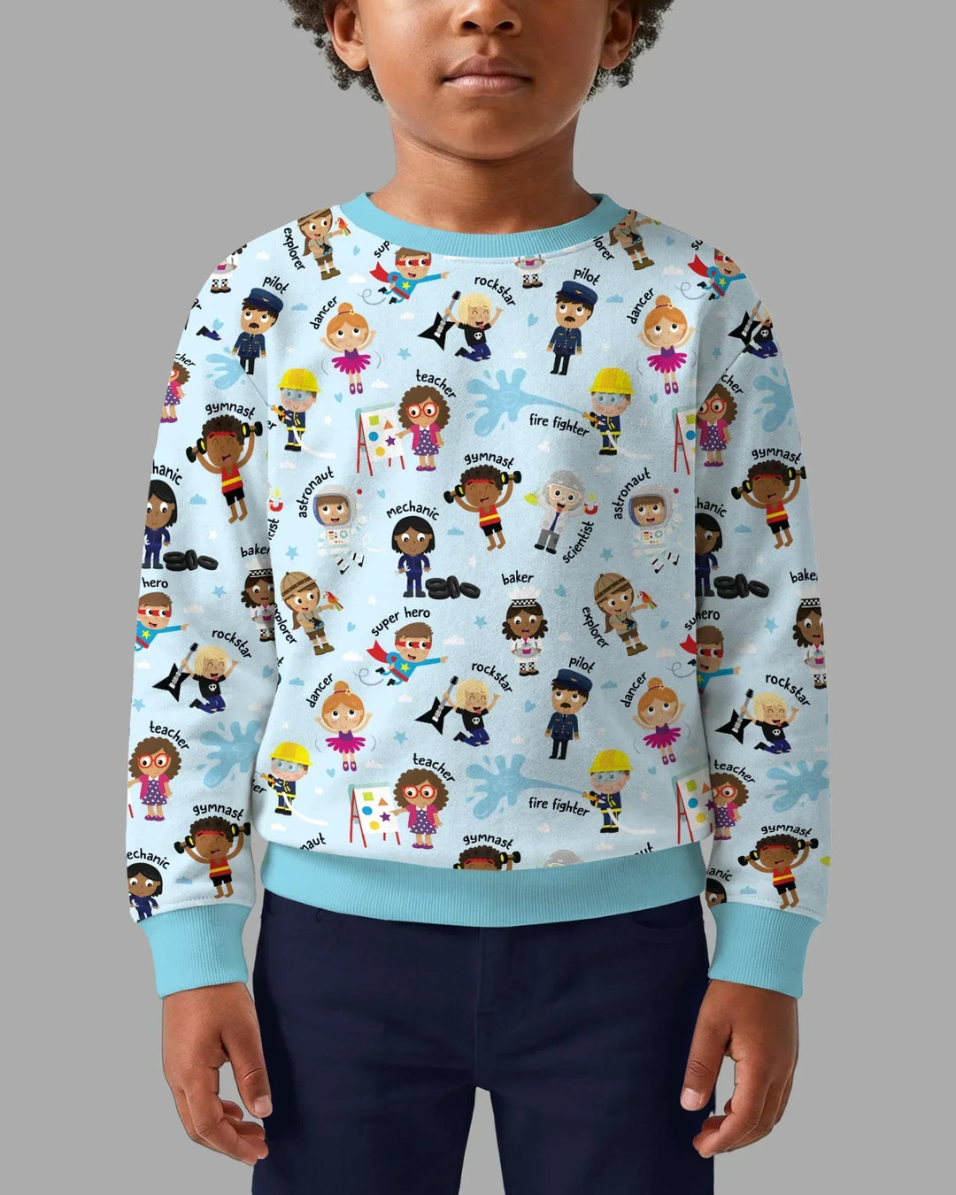 When I Grow Up Bamboo Crewneck Sweatshirt