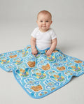 Hamsa Hand Bamboo Blanket