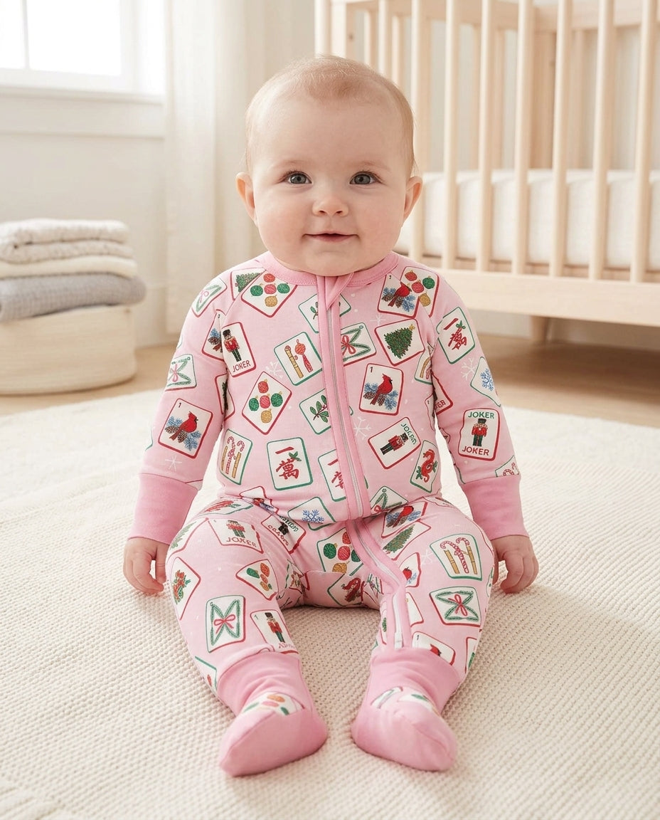 Christmas Mahjong  Bamboo Convertible Zippy