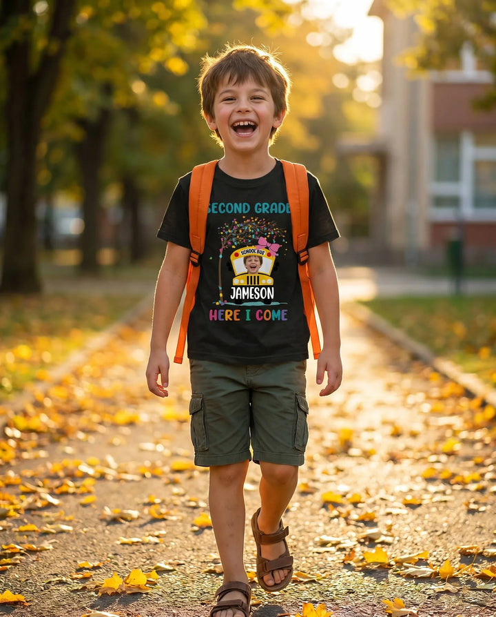 My First Day Of School Bamboo Crewneck T-Shirt