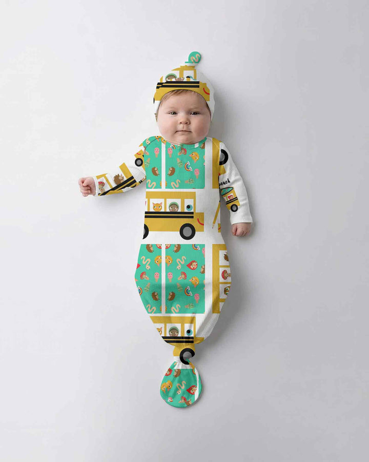 School Bus Adventures Bamboo Knot Gown