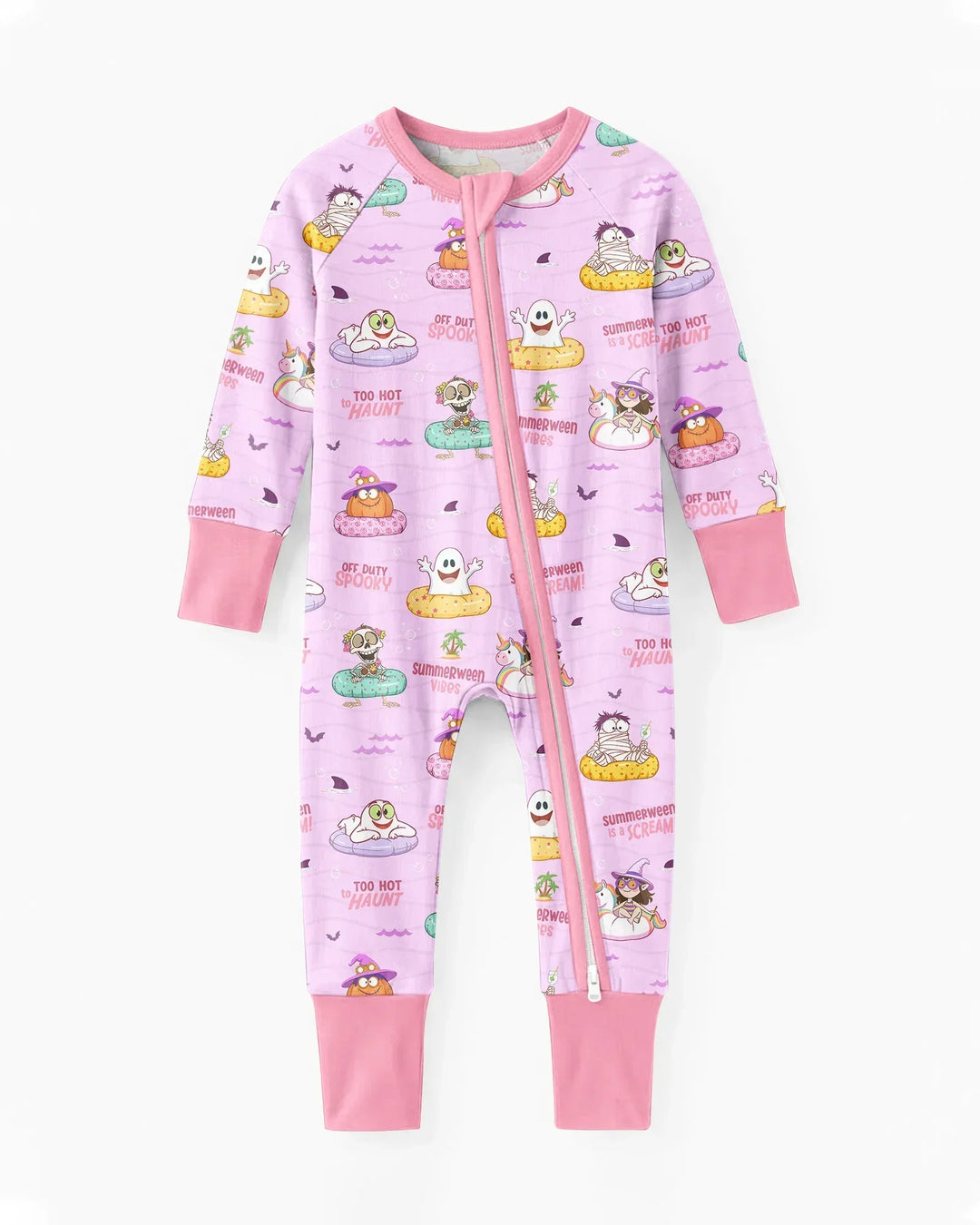 Summerween Cartoon Bamboo Convertible Zippy