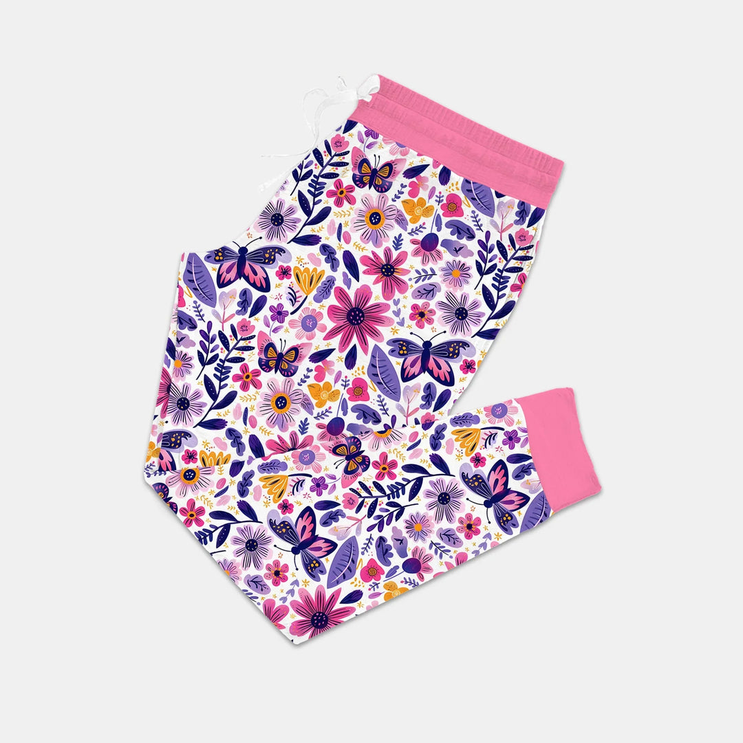 Moody Floral Bamboo Women Pajama Set