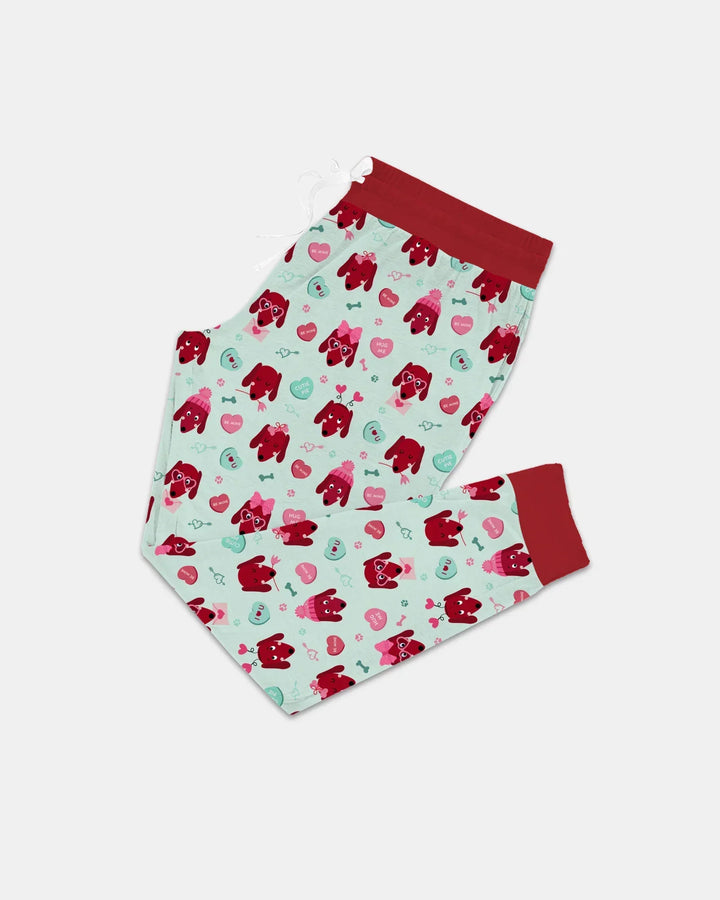 Dachshund Is My Valentine Bamboo Women Pajama Set