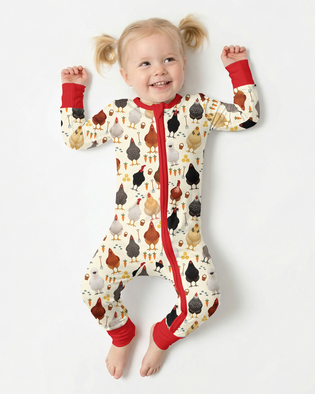 Little Chicken Farmer Bamboo Convertible Zippy