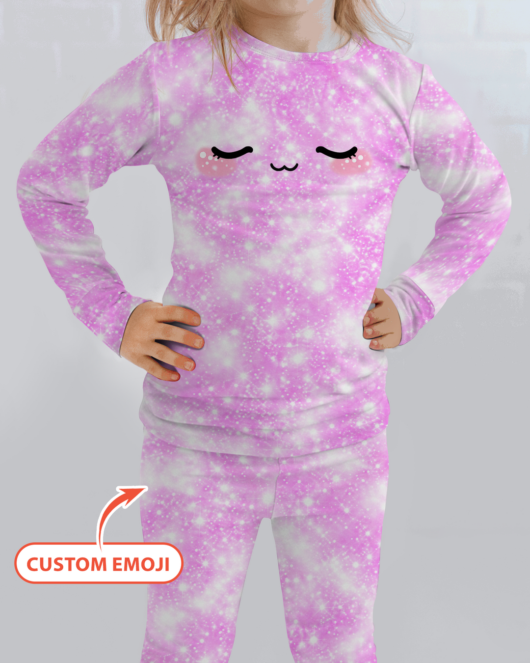 Cute Dumplings Emoji Gift For Squishy Hunter Bamboo Two Piece Long Sleeve Pajama Set