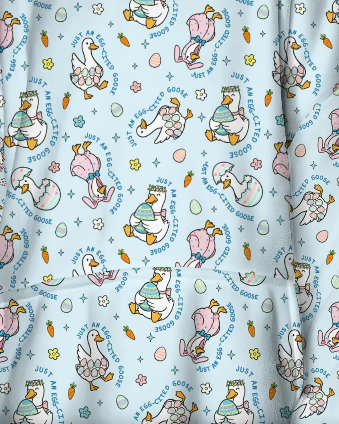 Easter Silly Goose Wearable Bamboo Blanket Hoodie