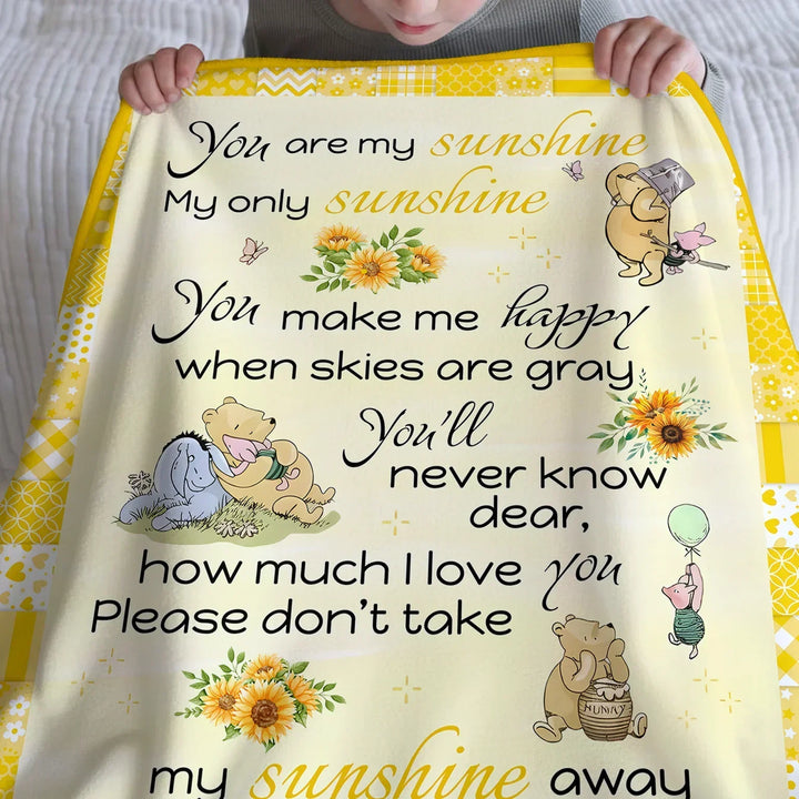 My Little Sunshine Bamboo Blanket