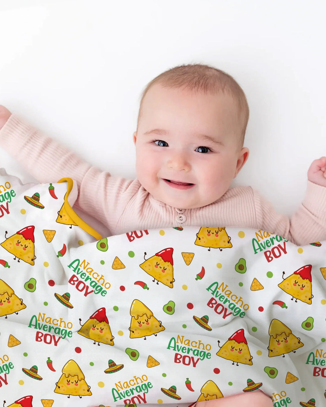 Lil Nacho Average Kid Bamboo Blanket