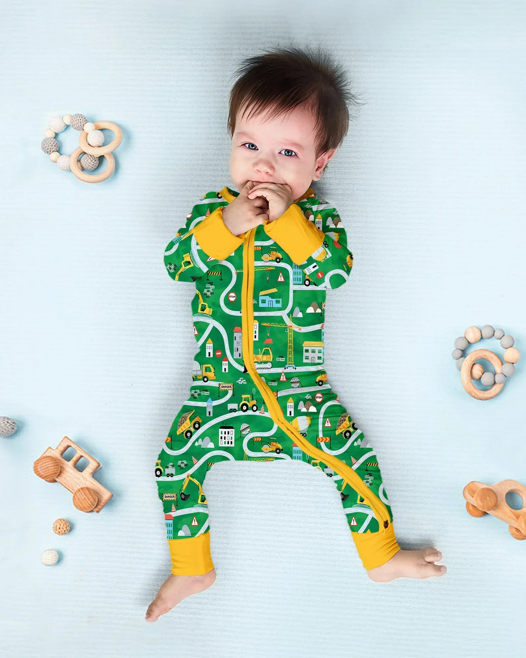 Little Builder Construction Zone Bamboo Convertible Zippy