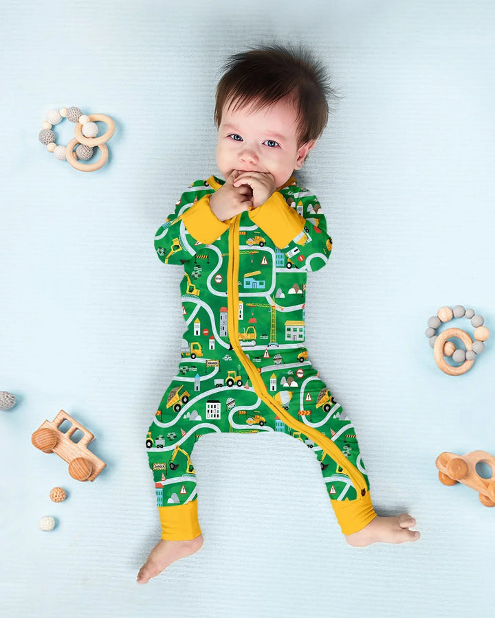 Little Builder Construction Zone Bamboo Convertible Zippy