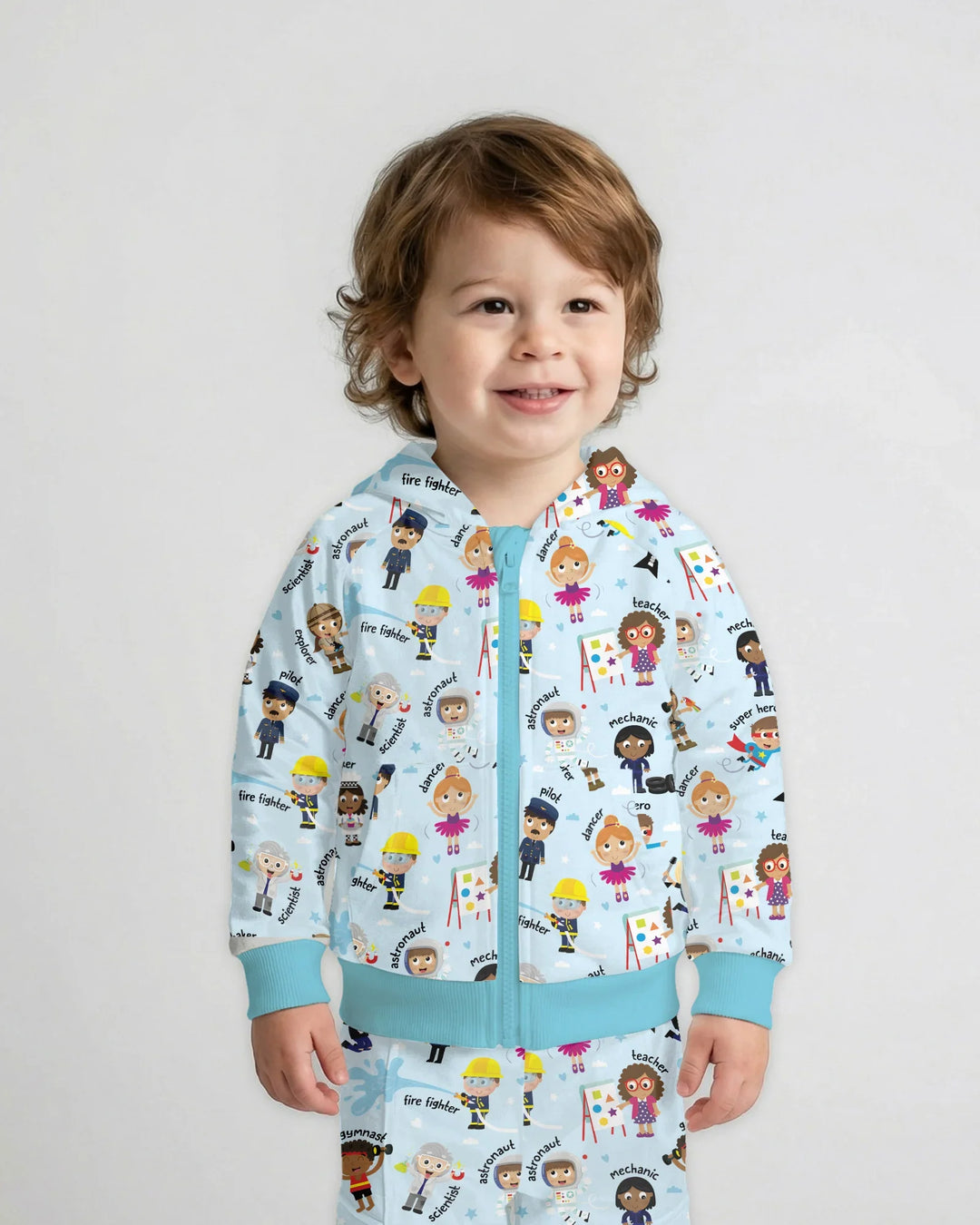 When I Grow Up Bamboo Zip Hoodie