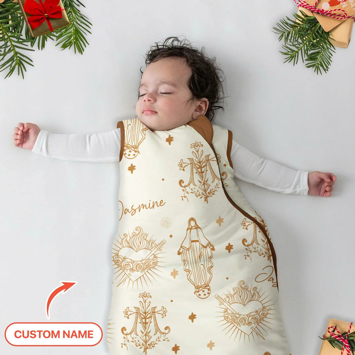 Madonna’s Love Custom Name Bamboo Sleep Bag