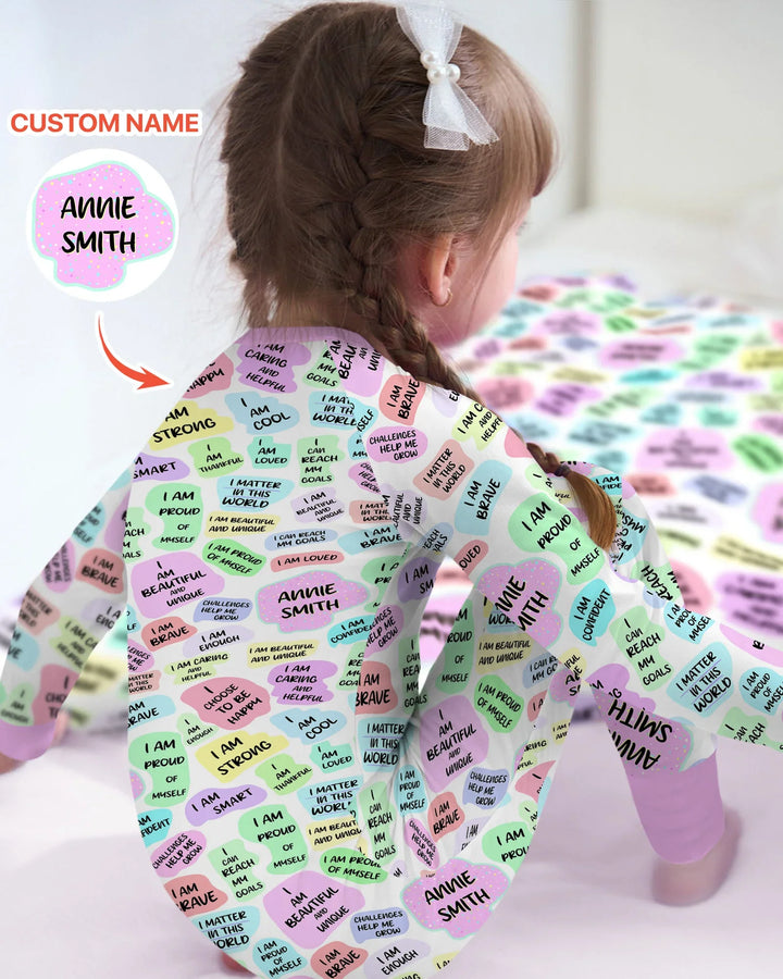 Mom & Baby Daily Affirmation Bamboo Convertible Zippy