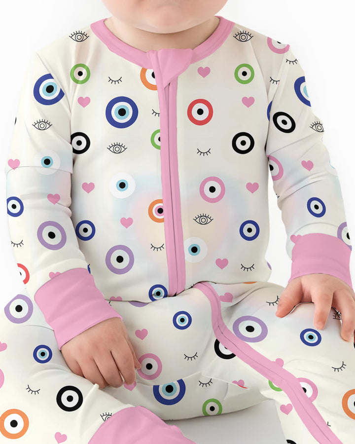 Evil Eye Bamboo Convertible Zippy