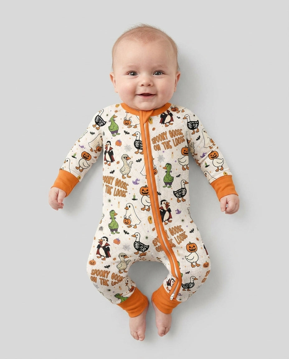 Spooky Goose on the Loose Bamboo Convertible Zippy