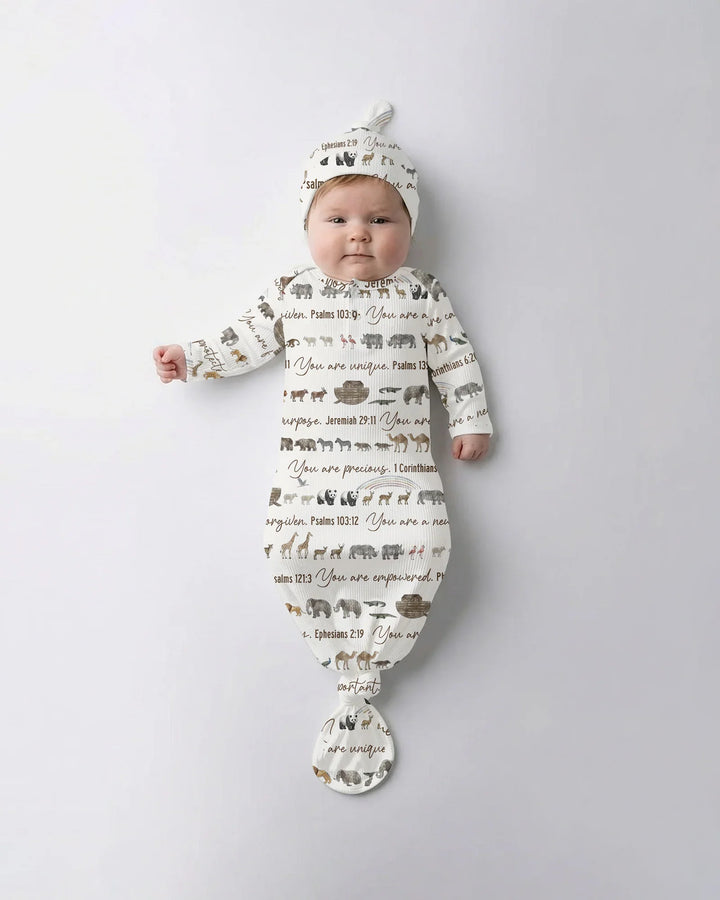 Biblical Noah's Ark Bamboo Knot Gown
