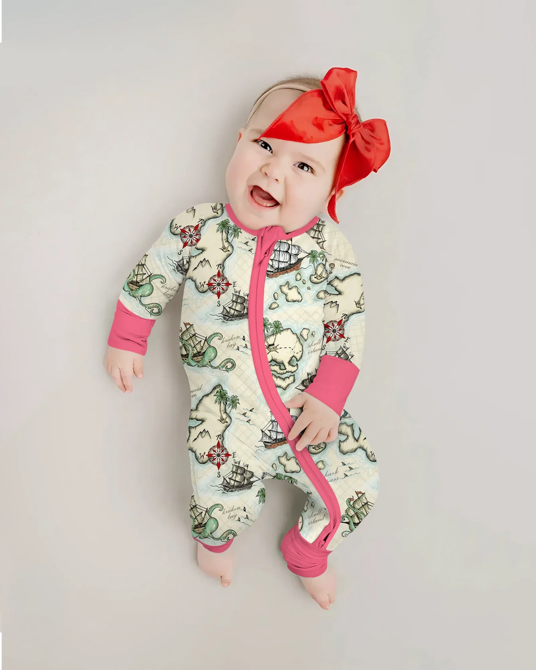 Pirate Treasure Map Quest  Bamboo Convertible Zippy