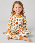 Template Bamboo Two Piece Long Sleeve Pyjamas Set