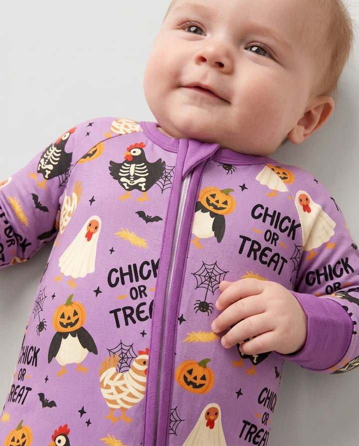 Halloween Chick Or Treat Bamboo Convertible Zippy