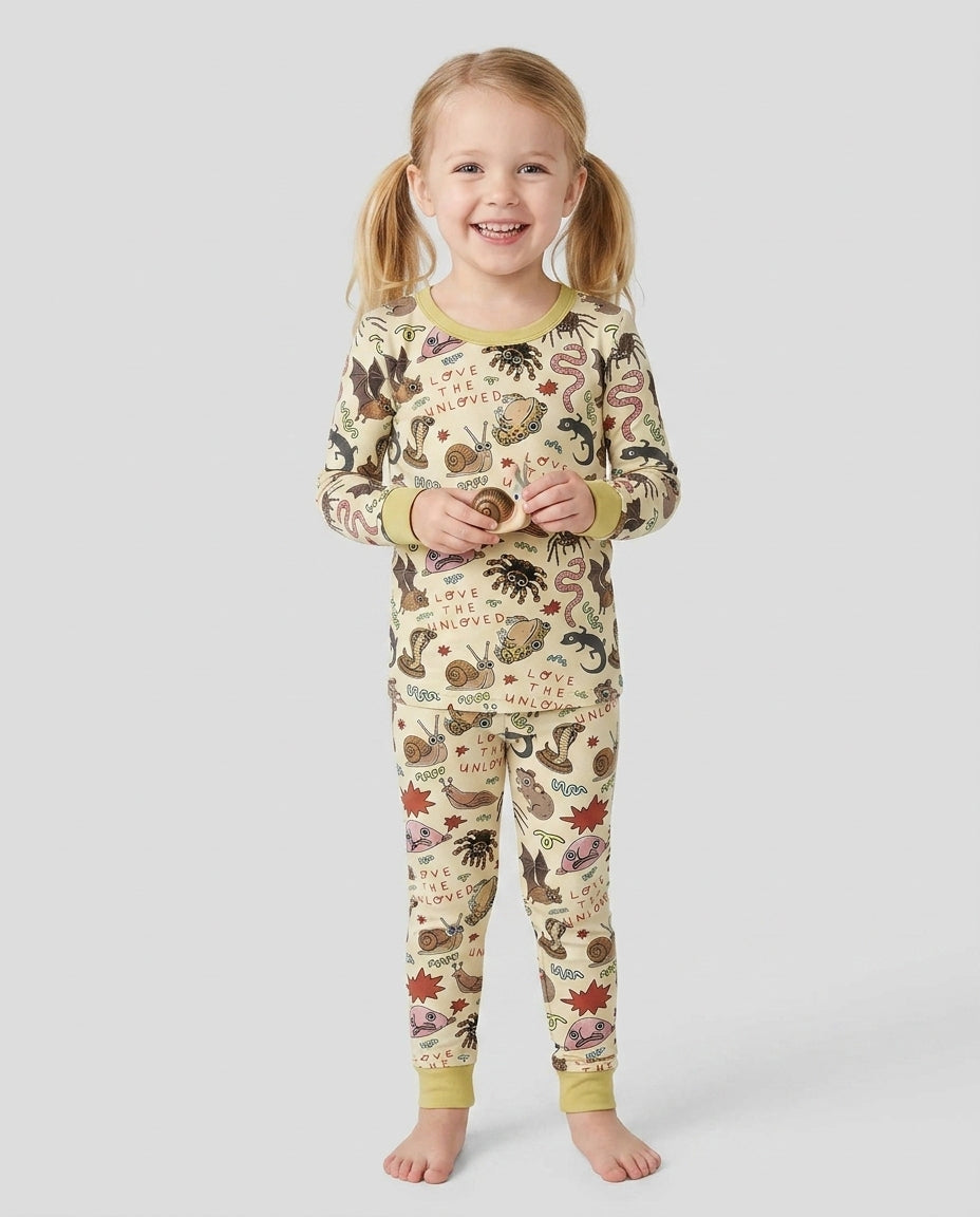 Love the Unloved Bamboo Two Piece Long Sleeve Pajama Set