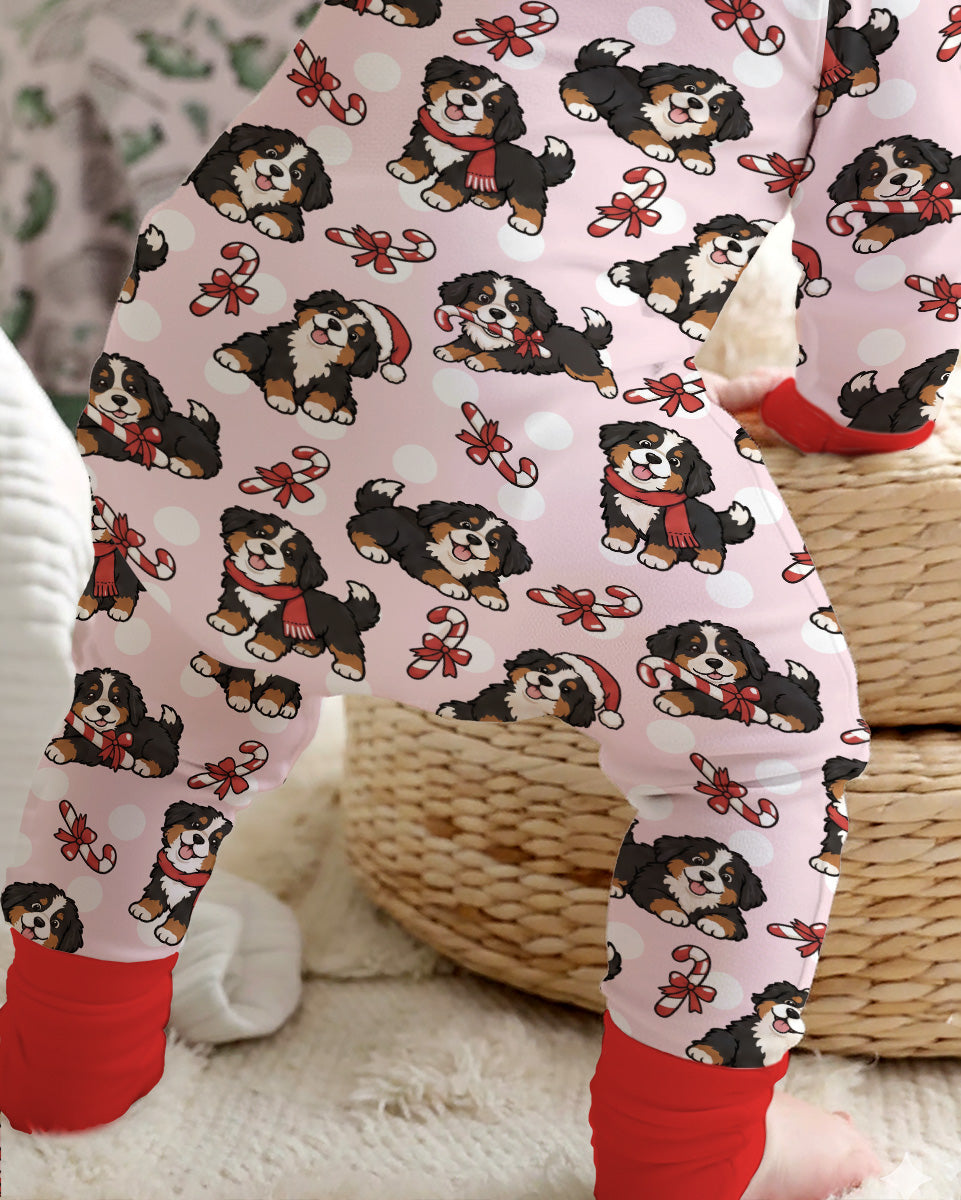 Holiday Bernese Mountain Christmas Dog Bamboo Convertible Zippy