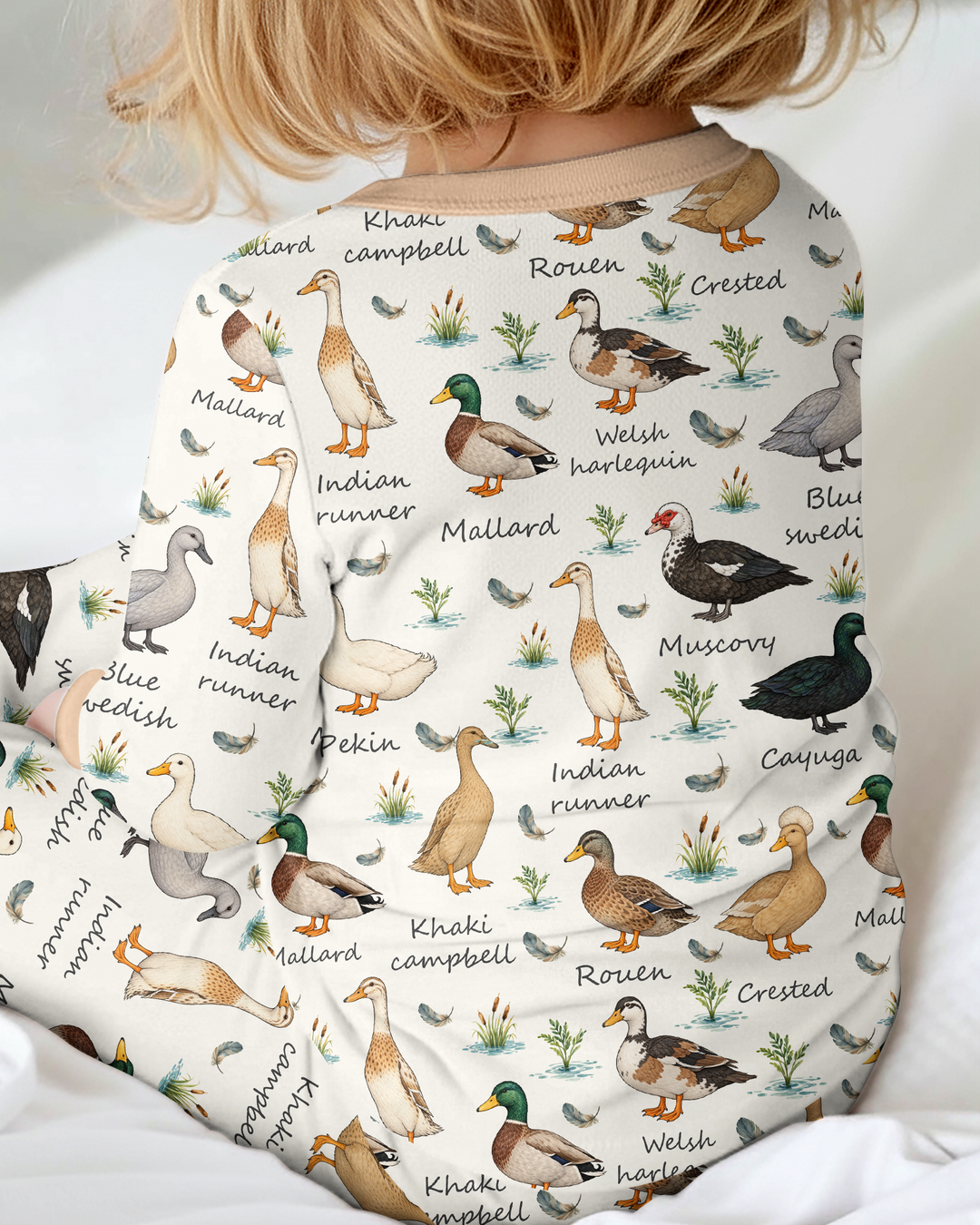 Farm Duck Species Bamboo Convertible Zippy