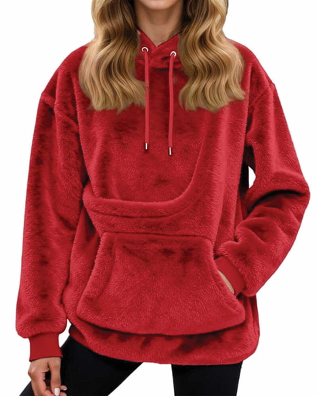 Oversized Pet Carrier Hoodie with Kangaroo Pocket