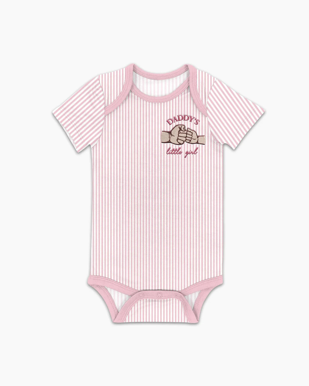 Embroidered Daddy's Little Bamboo Bodysuit