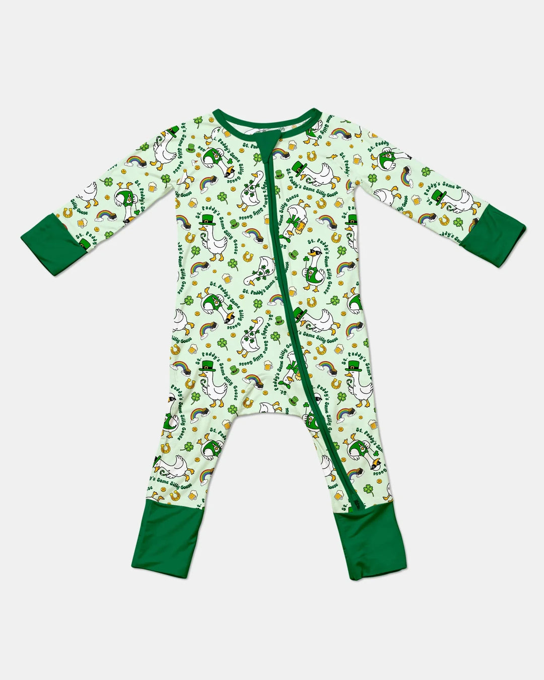 St. Patrick's Day Silly Goose Bamboo Convertible Zippy