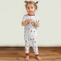 Sweet Nutcracker Holiday Matching Mom And Baby Bamboo Two Piece Short Sleeve Pajama Set