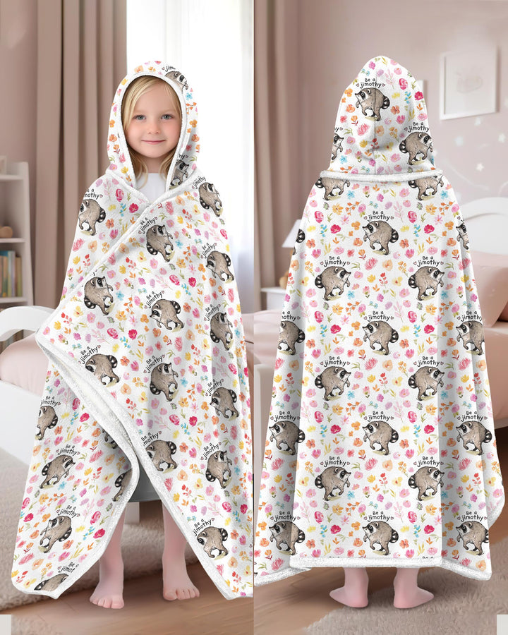 Be A Jimothy Family Matching Bamboo Wearable Hooded Blanket