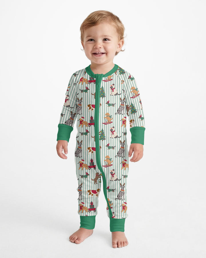 Christmas Pups & Holiday Adventures Bamboo Convertible Zippy