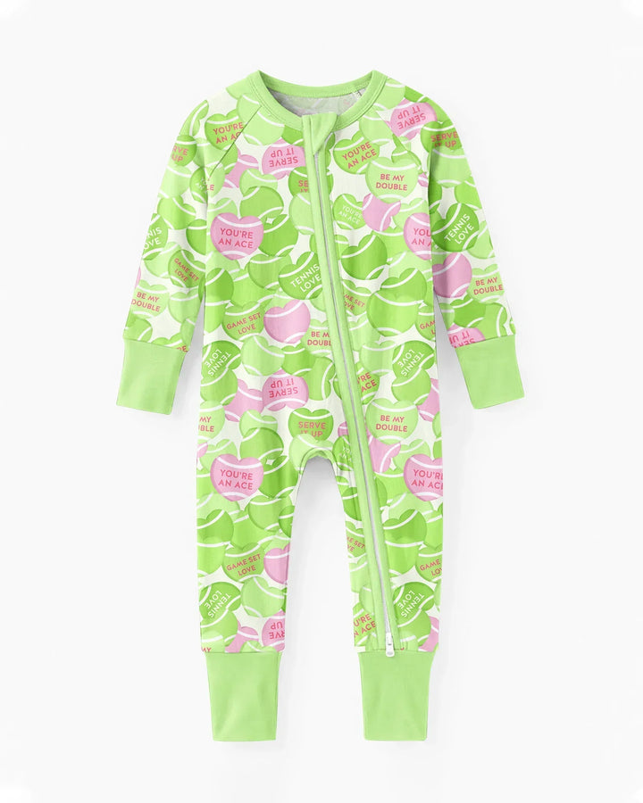 Tennis Candy Family Matching Bamboo Convertible Zippy