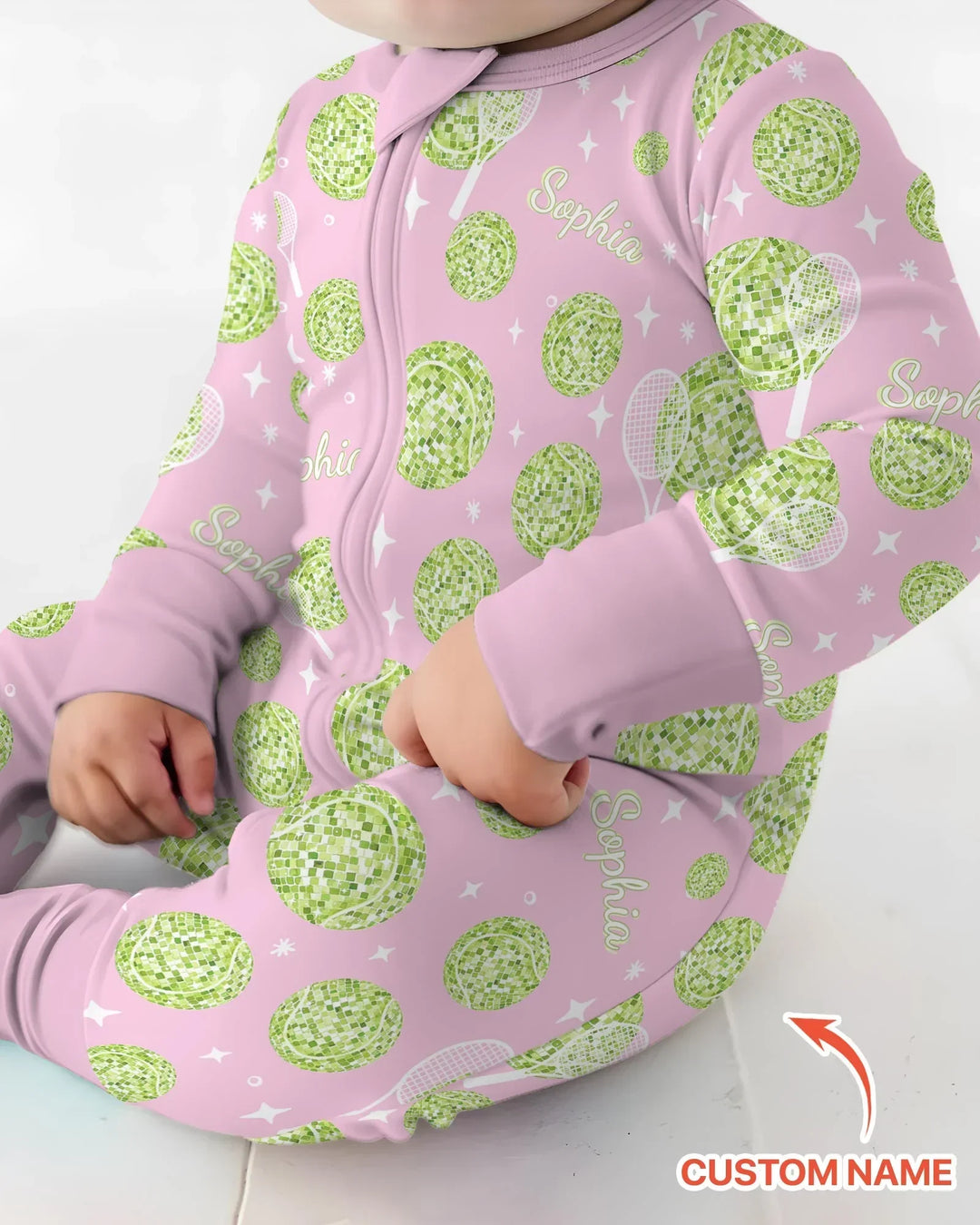 Tennis Disco Girl Party Matching Bamboo Convertible Zippy