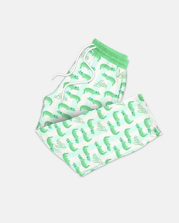 Later Gator Men's Pajama Set