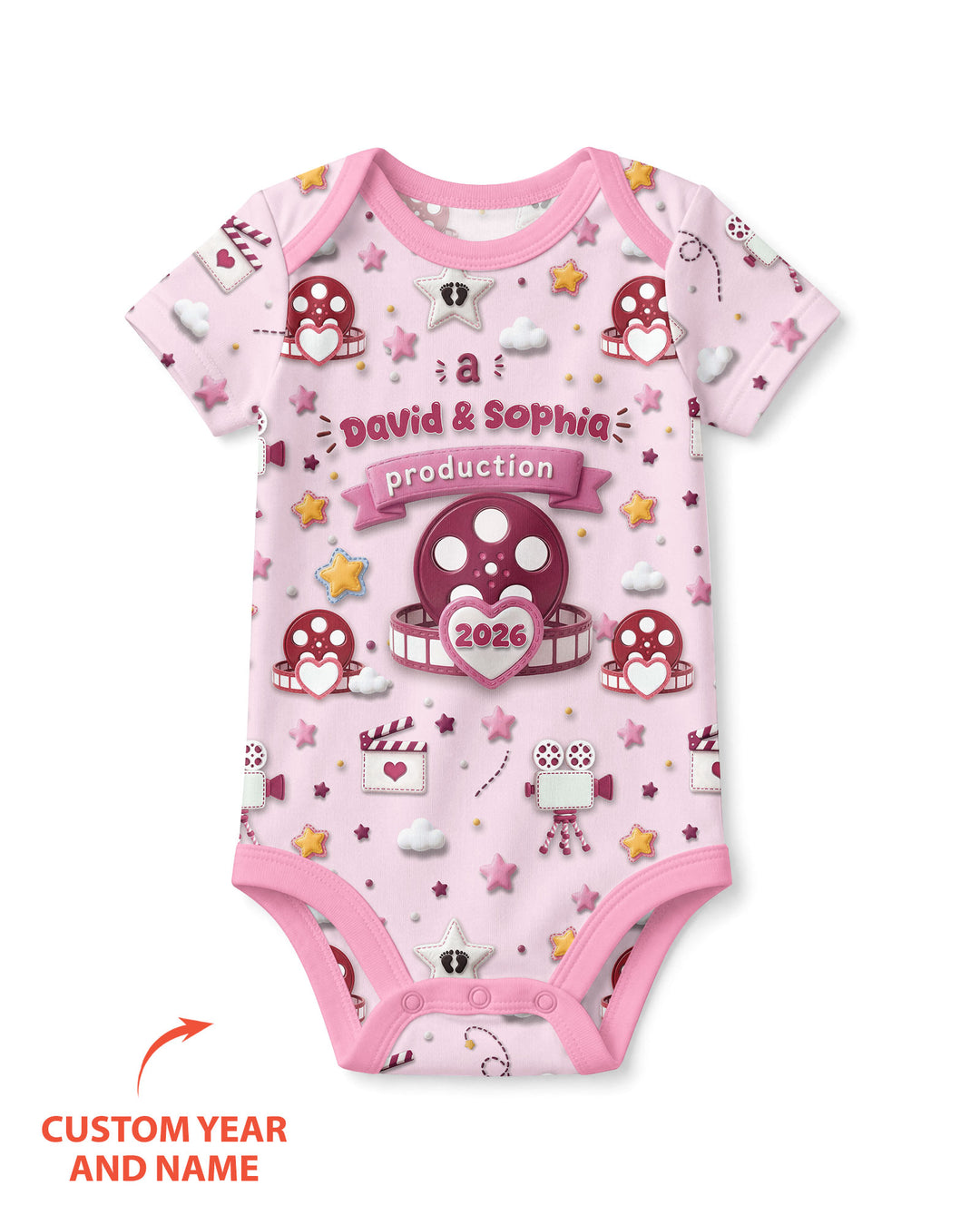 Movie Clapper Bamboo Bodysuit