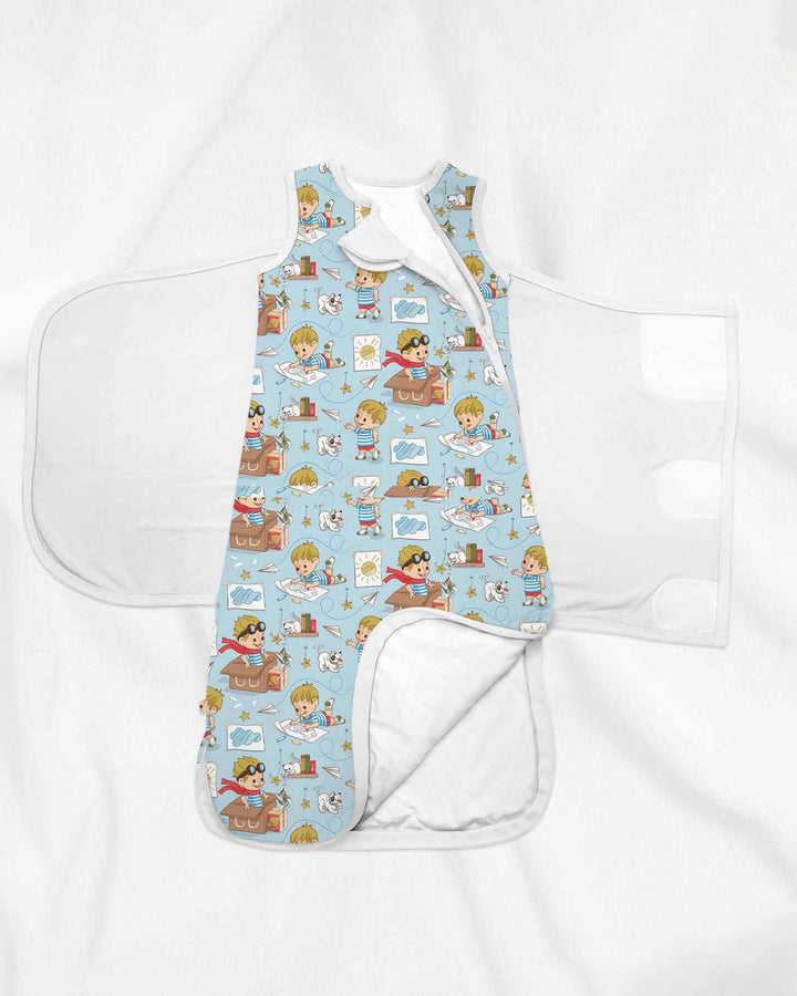 Tiny Explorer Tales Bamboo Sleep Bag Swaddler
