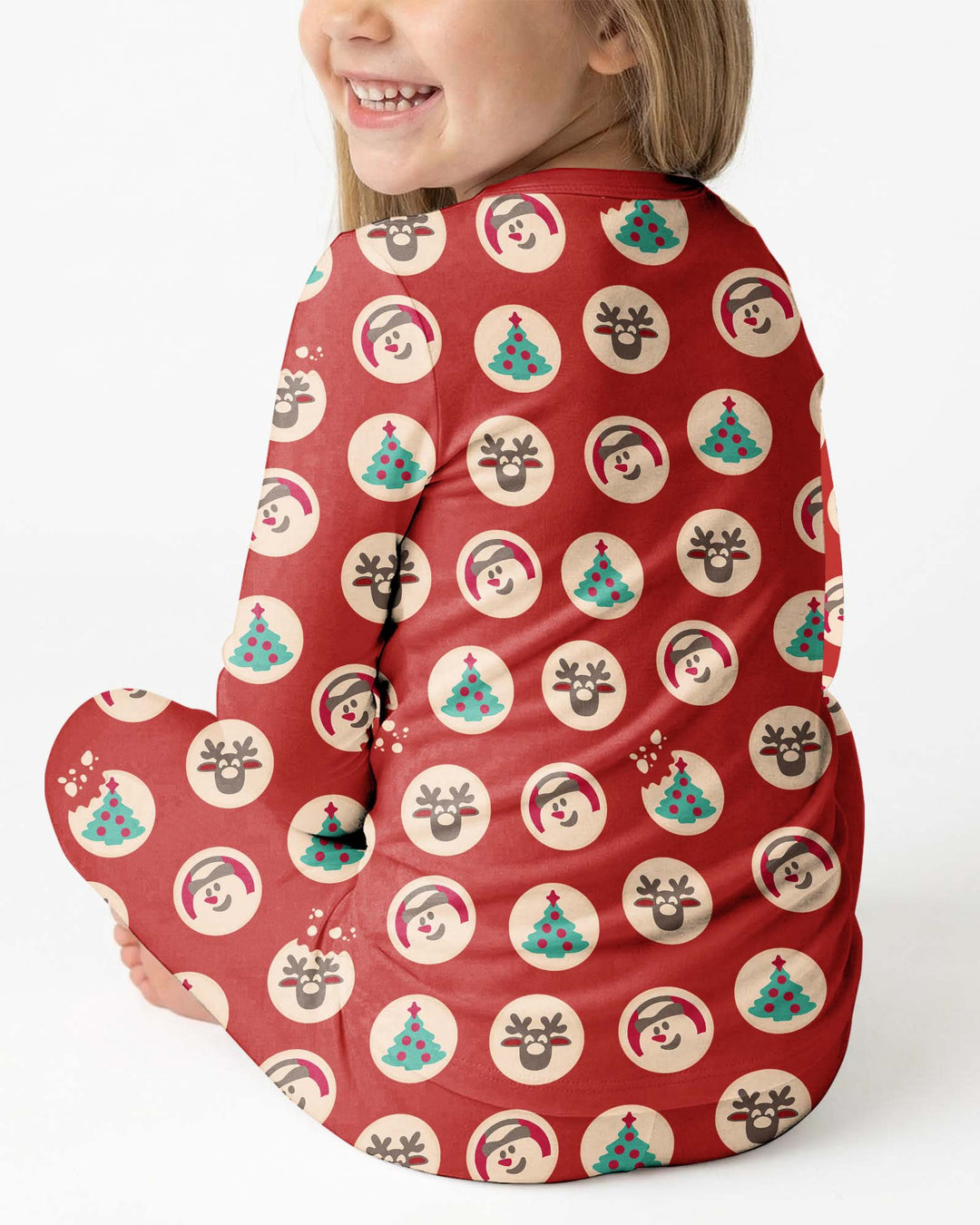 Template Bamboo Two Piece Long Sleeve Pyjamas Set