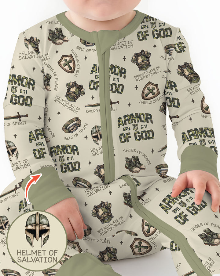 Camo Armor Of God Bamboo Convertible Zippy