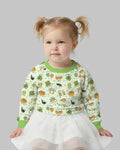 Kawaii St Patrick's Day Bamboo Crewneck Sweatshirt