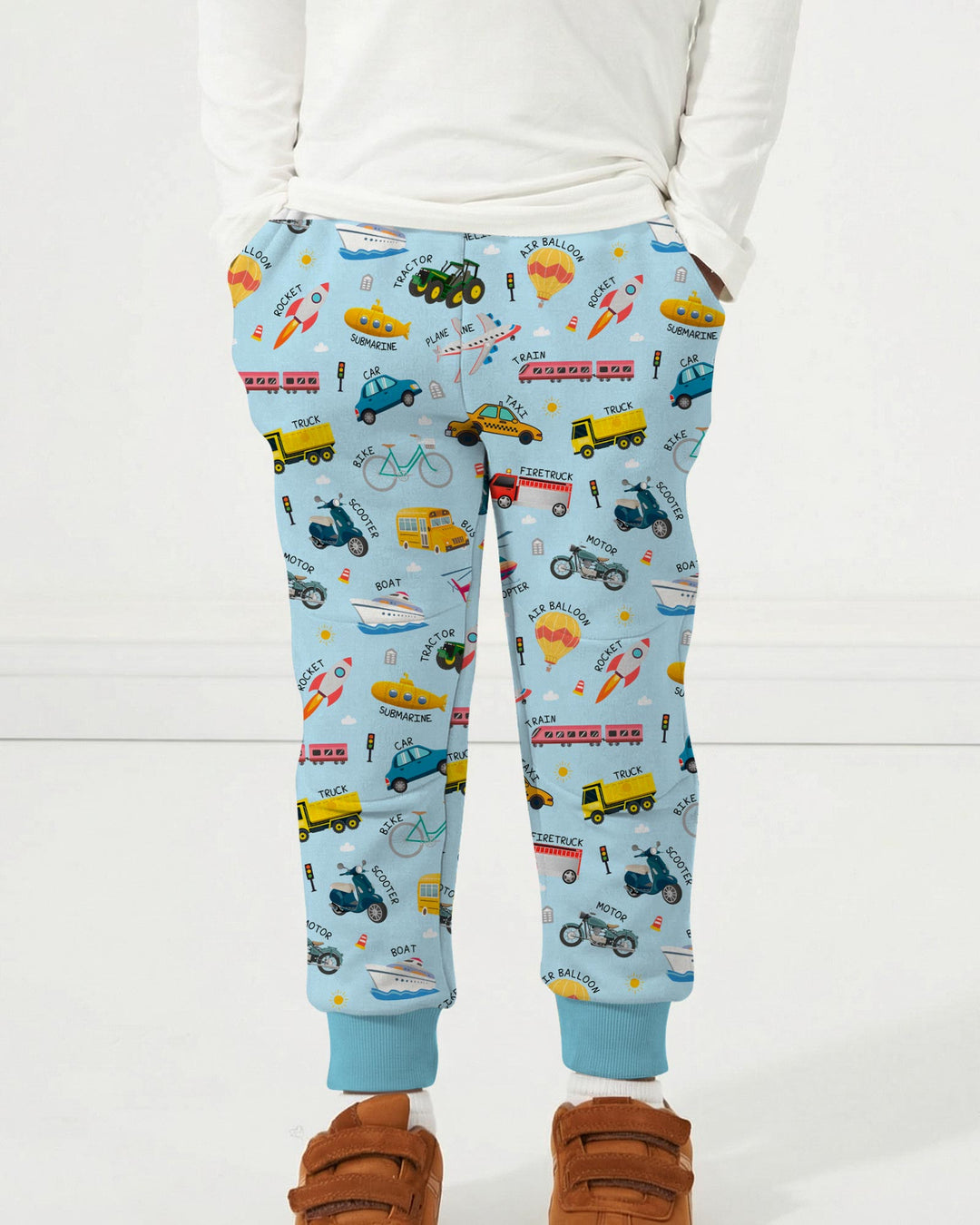 Vehicle Vocabulary Bamboo Jogger