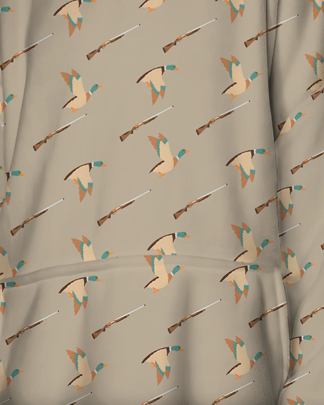 Lil Duck Hunter Bamboo Blanket Hoodie